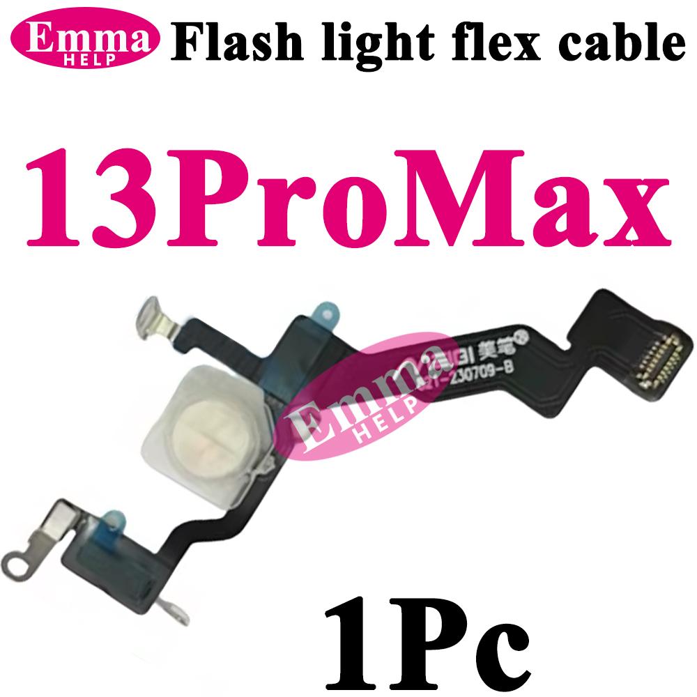 1pcs Distance Flash Flex Cable For iPhone 14 Pro Max 13 12 Mini 11 X XS Proximity LED Light Sensor Ambient Flashlight