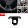 Accessoires de Voiture en ABS Cache-Volant Garniture Pour VW Golf 6 MK6 Passat B7 Jetta Bora CC Tiguan Caddy Touran Motif Fibre de Carbone
