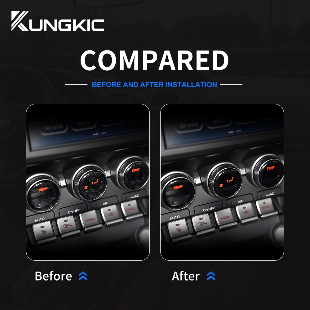 AC Switch Outlet Knob TPU Protective Film For Subaru BRZ Toyota GR86 2025 2025 2025 2025 Clear Film Interior Accessories Trim