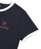 Syupeodeulai W Summer Ringer T-Shirt Dark Navy