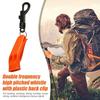 Loud Outdoor Survival  Whistle PP Plastic Outdoor Emergency Whistle  Outdoor Survival