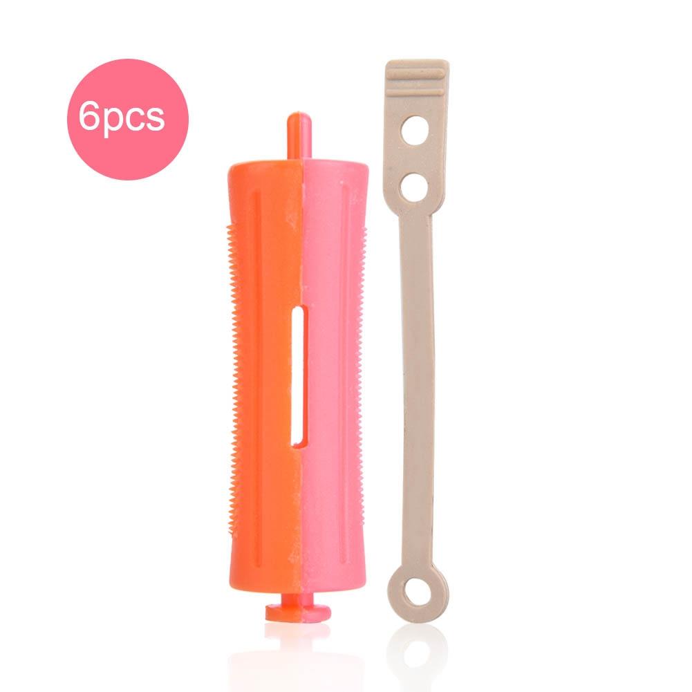 6Pcs Standard Hair Rollers Heat Perm Wave Rod Hair Clip Curlers Hairdressing Tool SH-10