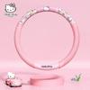 Hellokitty Car Steering Wheel Cover Is Suitable for Mercedes-Benz, Bmw, Women's Volkswagen, and Women's Leather Car Handlebar Cover