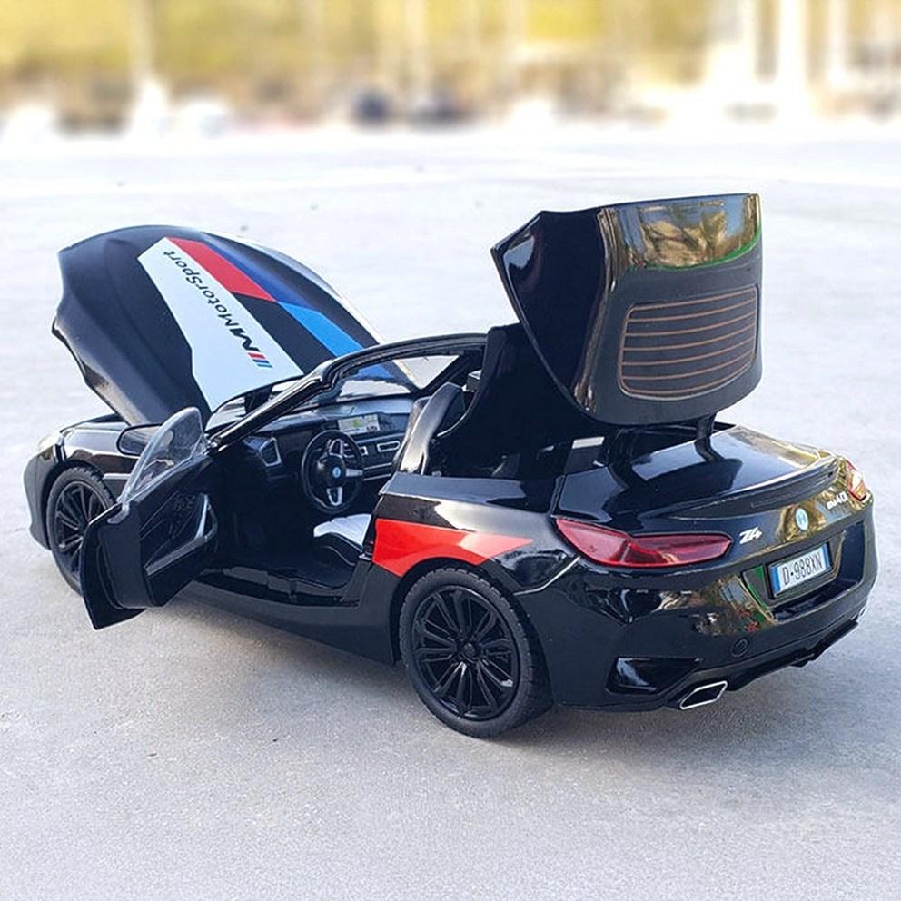 BMW Z4 1:22 Skala Druckgusslegierung Sport-Cabriolet-Modellauto & Sammlerfigur - Schwarz