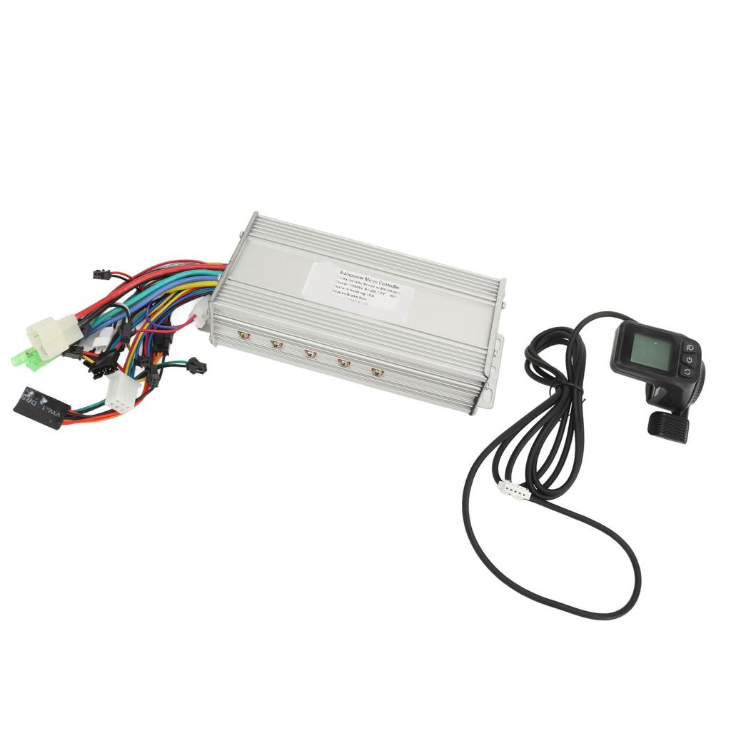 36V 48V 1000W 38A Motor Controller Set Elektrische Fahrrad Modifizierte Controller mit 128DX Daumen Gas