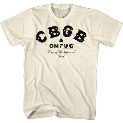 CBGB OMFUG Logo Home of Underground Rock Herren T-Shirt NYC Punk Musik Konzert