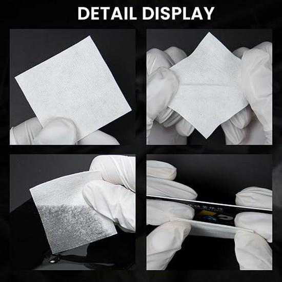 3-inch Non-woven Gun Cleaning Wipes - Industrial Cleaning Cloth