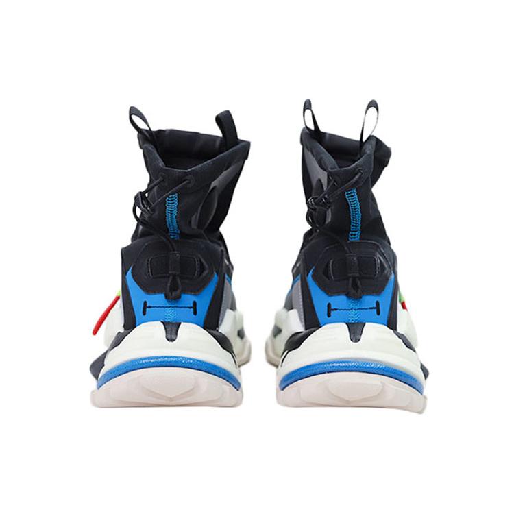 Li Ning Reburn 2.0 Hi Mesh Cushioning Slip Resistant Abrasion Resistant High Top Vintage Basketball Shoes Men's AGBQ108-1(S-BOX)