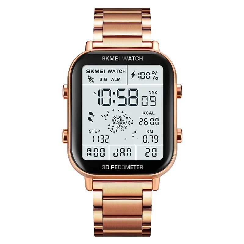 Skmei 1888 Calendar Clock Reloj Hombre Sport Pedometer Calorie Calculation Digital Watches Men Stopwatch Countdown Wristwatch