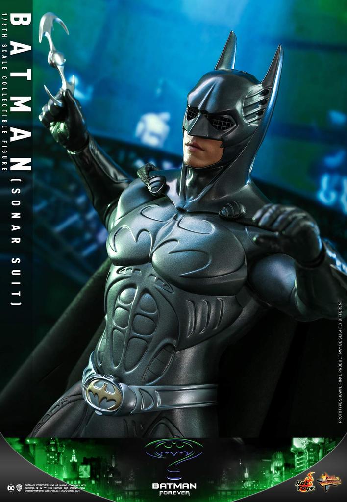 Movie Masterpiece Batman Forever Batman Draktskalafigur Svart (Sonarversjon) 1/6