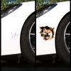 3d Dog Car Sticker Auto Window Bumper Cover Scratches Waterproof Decals Motorcycle Fairing Decoration Animal Car Accessoriesl
