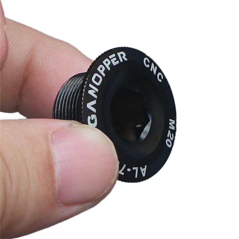 M15 -M20 Aluminum Alloy Mtb Crank Screw Cap Road Bike Crankset Cover Caps Bolt