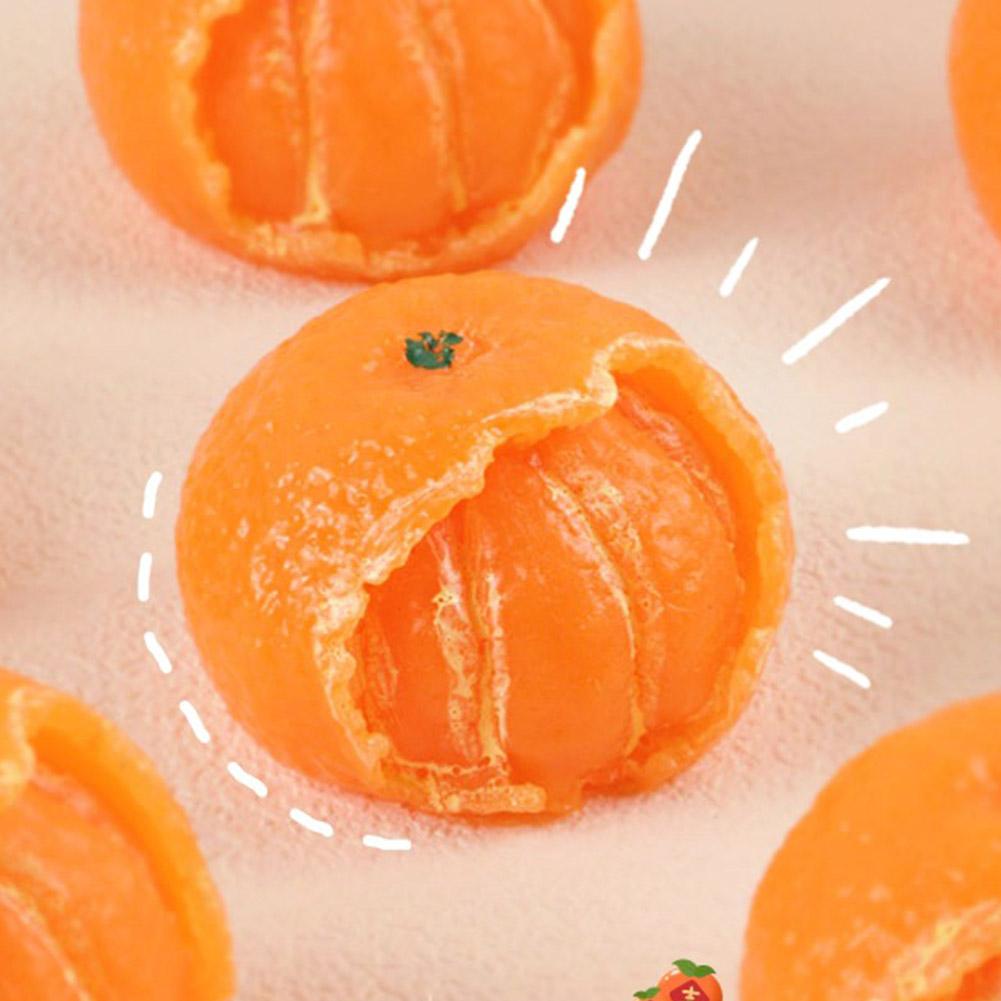 

Peeled Orange Squishy Toy, Realistic Fruit Squeeze Stress Relief, Soft TPR Fidget for Kids Adults United States
