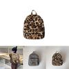 Cozy And Fun Lightweight Kids Backpack In Cute Leopard Print For School Use