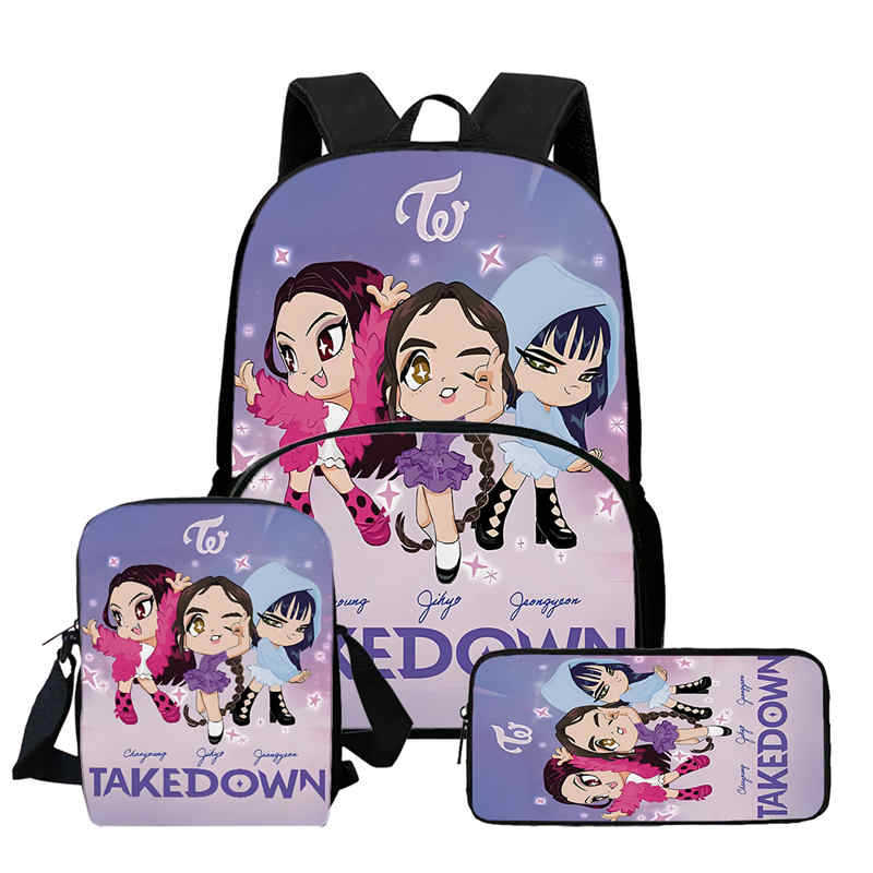 Kpop Witch Hunter Group Schoolbag High Definition Printing Casual Cross Border Light Backpack One Piece Hair
