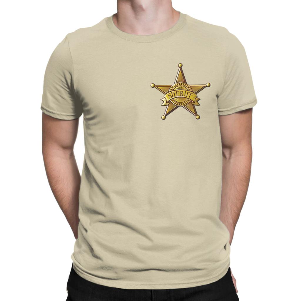 Sheriff Novelty 100 Cotton Tshirt Deputy Sheriff Office Decor Tees Tops For Unisex