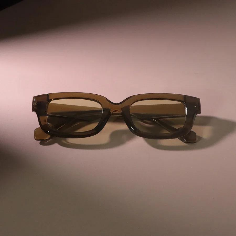 Square Vintage Sunglasses Women Men Rectangle Retro Sun Glasses Female Male Brand Mirror Driving Outdoors Shades