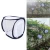 Butterfly Habitat Cage Zipper Opening Door Breathable Foldable Portable Outdoor Butterfly Mesh Cage 
