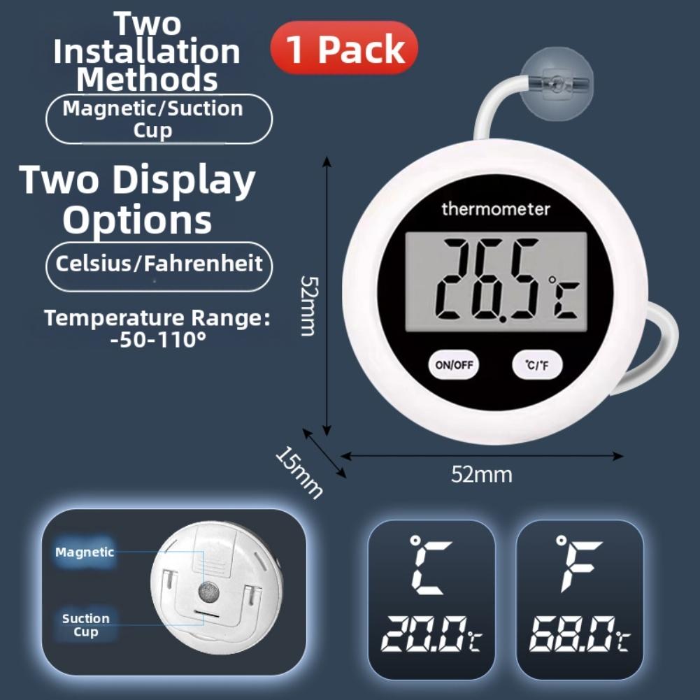 Elektronisches Aquarium-Thermometer mit präzisem Sensor für die sichere Überwachung von Fisch- und Schildkrötenbecken Leicht ablesbar und zu installieren