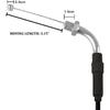 NIBBI Throttle Cable 180cm Universal Motorcycle Accelerator Gas Throttle Carburetor Choke Cable for GY6 Engine Scooter Pitbike