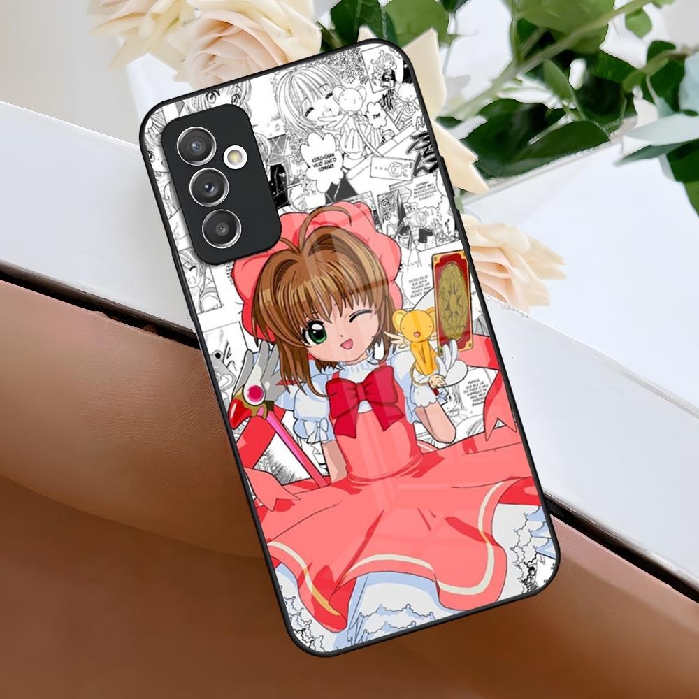 Anime Card Captor Sakuras Phone Case for Samsung A15 A25 A35 A55 A14 A24 A34 A54 A13 A23 A33 A53 A12 A22 A32 A52 A11 A05 Cover