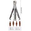 Bidirectional Ratchet Screwdriver Set Ratchet Wrenches Screwdriver Bit Set Ratchet Right Angle Screwdriver Ratchet Offset