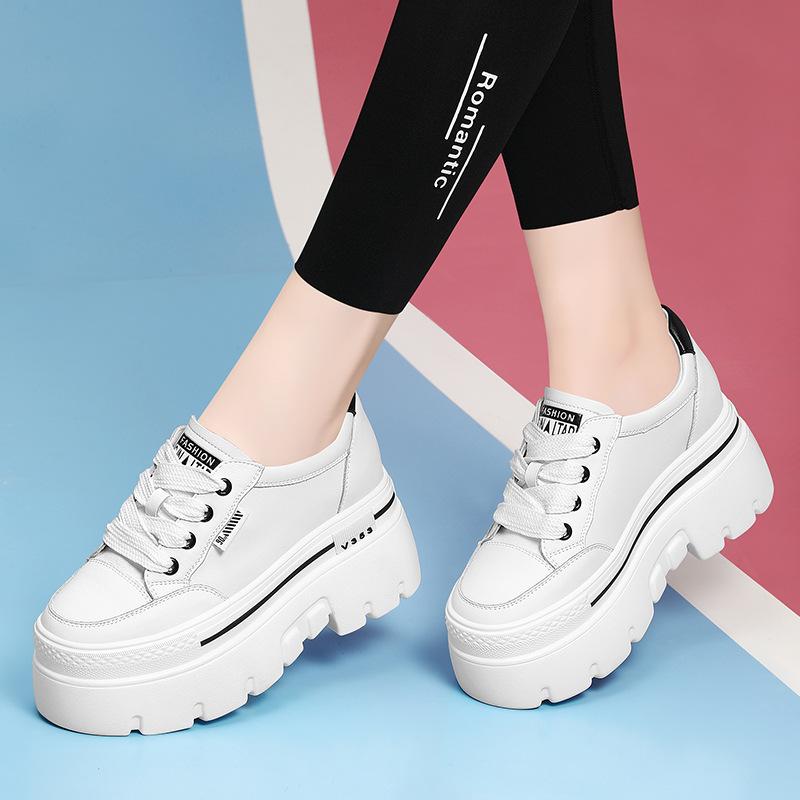

Sneakers platform inner height increase women s shoes small spring and summer new casual versatile women s shoes 39