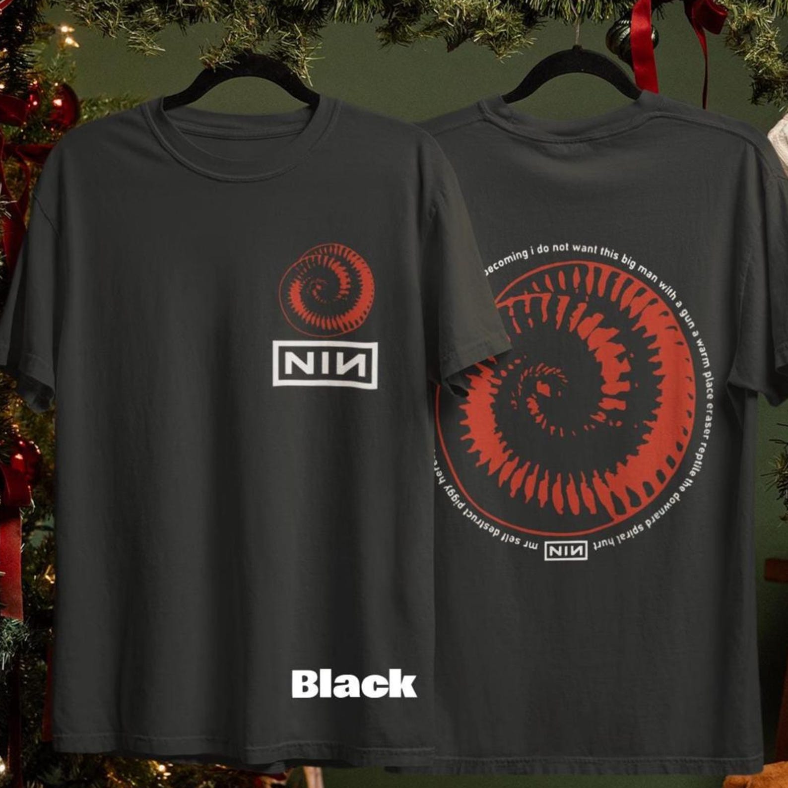Unisex Shirt Alternatif Rock Nine inch Nails – Inspired Design | American tour 2026 L