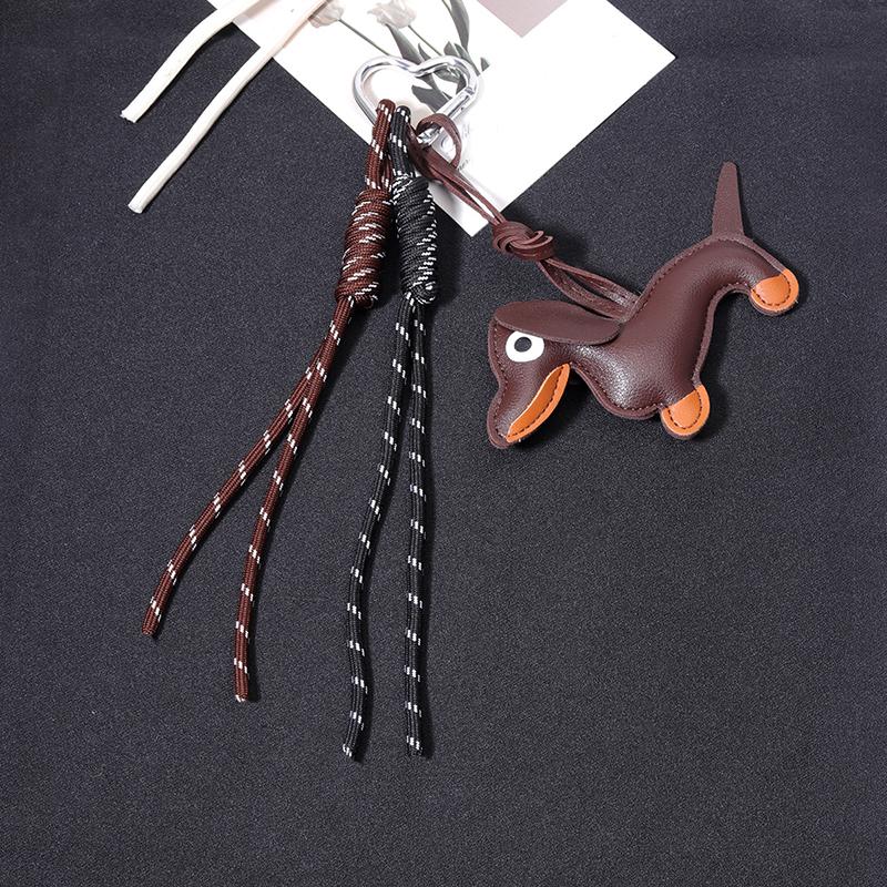 Woven Rope Bag Pendant Designer Creative Keychain Handbag Accessories Bag Charms For Women And Girl Gift