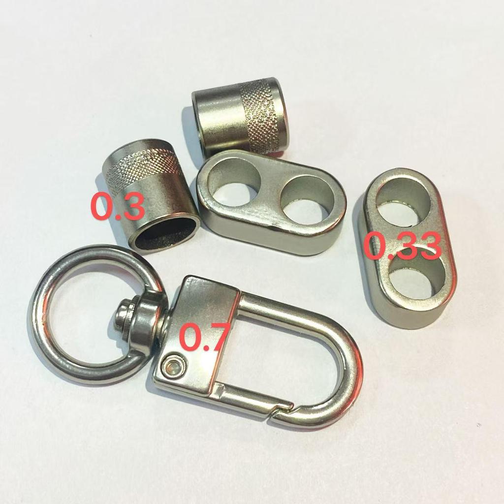 Gold Dog Buckle Zinc Alloy Phone Lanyard - Versatile DIY Hanging Chain Accessory