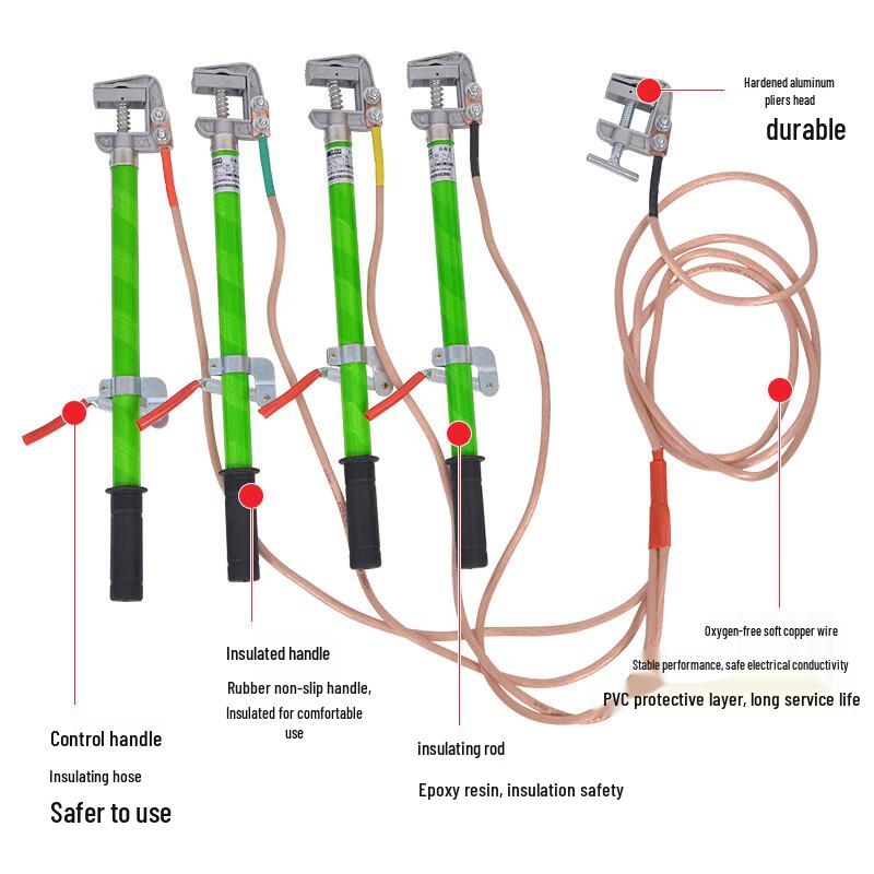 

Xuanyong Low Voltage Insulated Grounding Rod & Wire Kit
