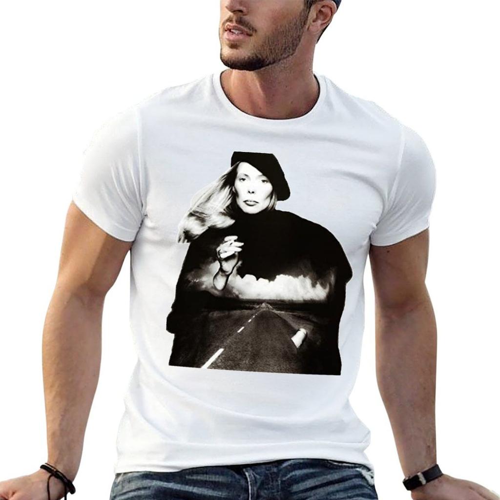 Joni Mitchell Tshirt Holiday All Match Tshirt