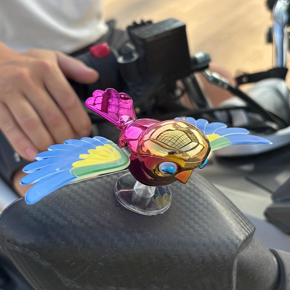 Creative Vehicle Decoration with Flying Bird Simulation Bird Ornament with Adhesive Backing, Motorcycle and Car Decoration