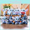 Stitch Plush Toy Cartoon Anime Character Doll Backpack Pendant Keychain Cute