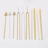 Metal Hairpin Base DIY Material for Crafting Hair Jewelry Accessories