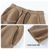 Hodo Men's Heavyweight Chenille Straight-Leg Pants