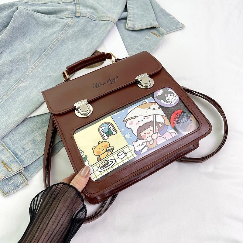 

Сумка повседневная красивая на одно плечо кроссбоди новая ретро рюкзак персонализированная сумка женская