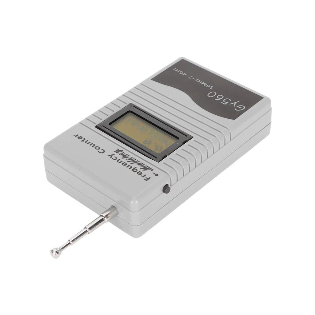 Mini Gooit GY560 Radio Frequency Counter 50Mhz‑2.4Ghz Portable Frequency Counter Radio Frequency Mea