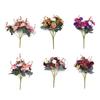 Artificial Rose Flowers Fully Gorgeous Flowers For Bridal Bouquet Wedding Party Home/office Cafe Store Decorations