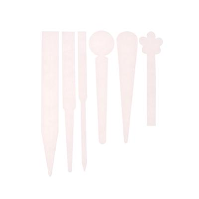 100 Stück/Los Rundkopf Testen Aromatherapie Duft Parfüm Ätherische Öle Test Teststreifen Blumenform