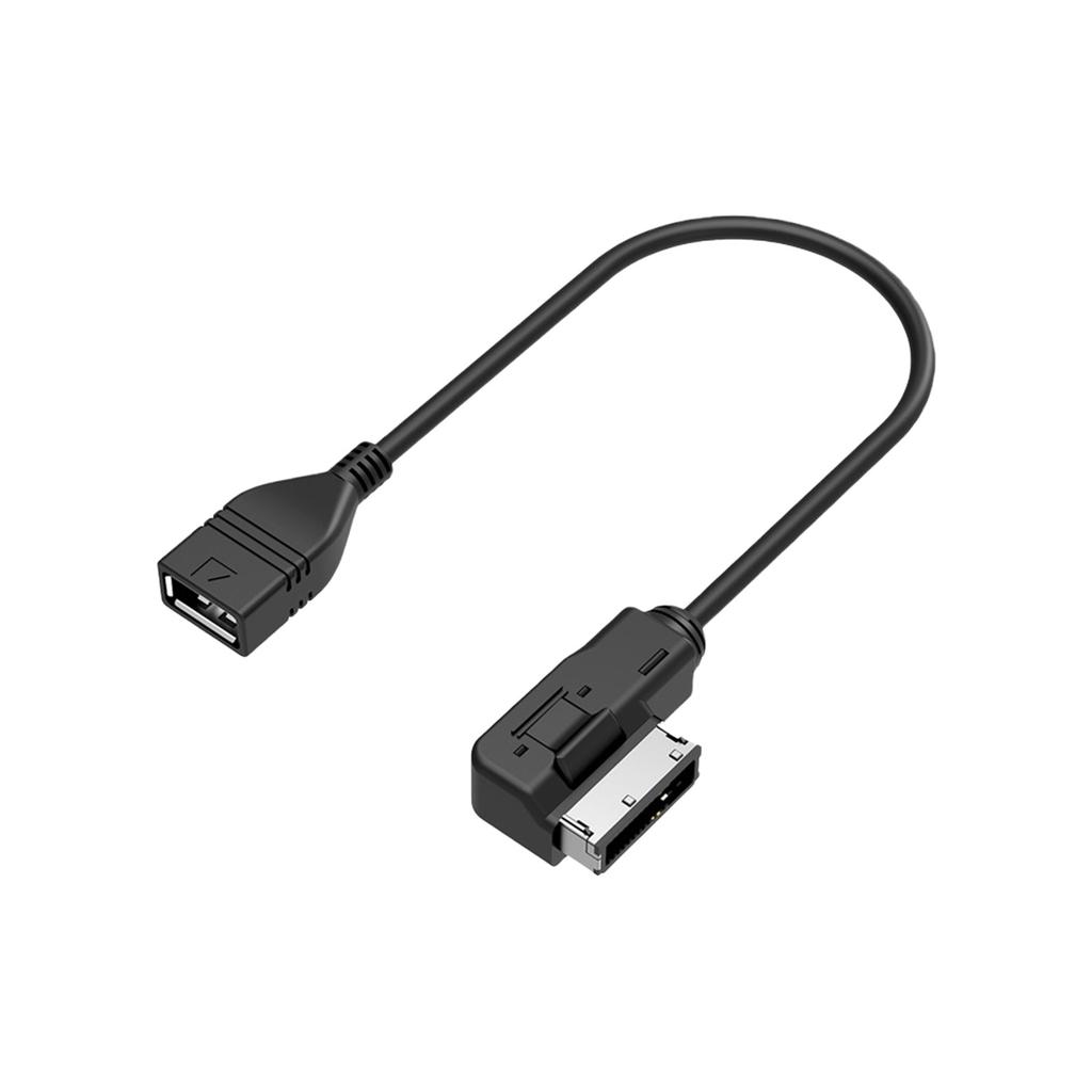 Portable USB Cable Music AMI To USB Female Data Wire Sound Adapter Replacement for A6L Q5 Q7 A8L Accessories