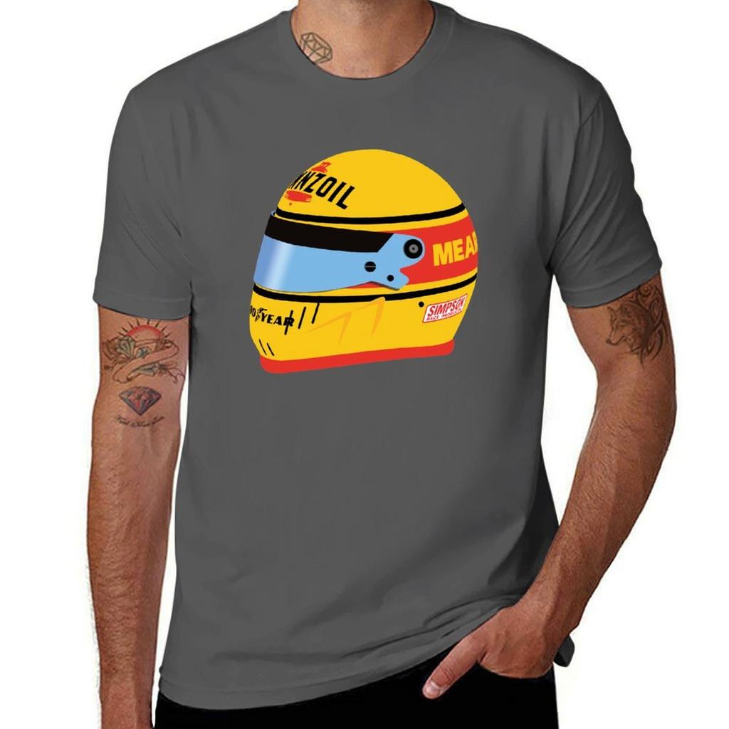 Rick Mears 1984 Indy 500 helmet TShirt funny t shirts man man t shirts for men TShirt