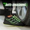 Lightweight Work Safety Shoes Men Women Steel Toe Shoes Anti-smash Anti-puncture Work Sneakers Protective Safety Boots