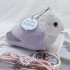 High Fidelity Plush Bird Toy Pendant Lifelike Stuffed Doll Keychain Cartoon Bird Pendant  Kids Gift