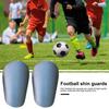 1 pereche de mini paratibie de fotbal cu model de fibre anti-alunecare copii adolescenti adulti jucatori tibie miniaturale protectoare jocuri de fotbal echipament de protectie