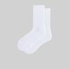 Men's Mid-Calf Terry Cotton Sports Socks - Spring/Summer Running & Basketball, Shock-Absorbing, Thickened, Long-Length