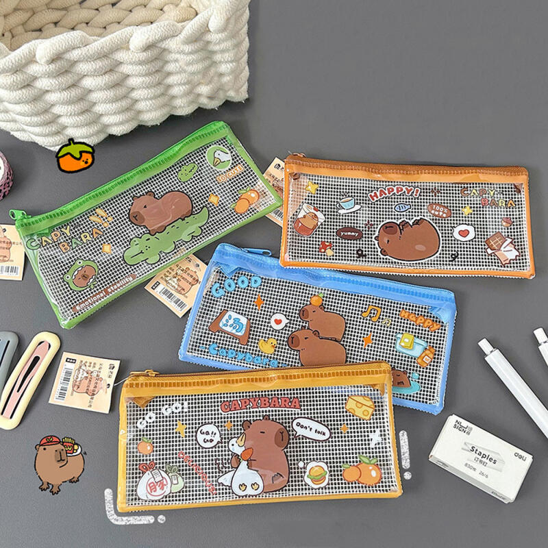 Прозрачный ПВХ кошелек Artfield с капибарой Random