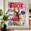 Anime NNANA Shoujo Manga Anime Tapestry Hanging Tarot Hippie Wall Rugs Dorm Home Decor