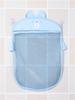 See-Through Mesh Fabric Storage Bag Multi-Purpose Suction Cup Storage Bag Cartoon Kitchen Storage Sundries Hanging Bag