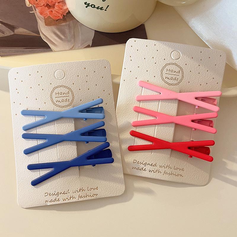 2026 New Style Colorful Duckbill Bangs Hair Clip - Women's & Children's Hair Accessory